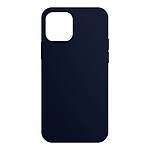 Moxie Coque pour iPhone 14 Hybride Semi-rigide Fine Légère Intérieur Doux  bleu foncé