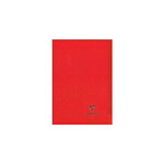 CLAIREFONTAINE Kover Book piqué polypro transparent rouge 17x22 96p séyès