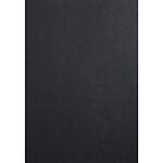 Exacompta Paquet de 100 couvertures Grain cuir pour reliure A4 - Noir x 4
