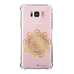 LaCoqueFrançaise Coque Samsung Galaxy S8 anti-choc souple angles renforcés transparente Motif Mandala Or