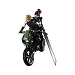 Final Fantasy VII Remake Play Arts Kai - Figurines et véhicule Jessie, Cloud & Bike