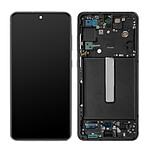 Samsung Bloc Complet pour Galaxy A52s Écran LCD Vitre Tactile Châssis Original  Noir