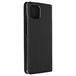 Bigben Etui pour Samsung Galaxy A03 Cuir Saffiano Dos Ultra-Rigide Support Vidéo  Noir