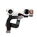 Clappio Caméra Avant pour iPhone 12 et 12 Pro Capteur Selfie Noir