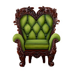Original Character - Accessoires pour figurines Pardoll Babydoll Antique Chair: Matcha