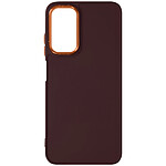 Avizar Coque pour Samsung Galaxy A05s Rigide Contour Caméra Métallisé Bordeaux