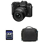 FUJIFILM X-T50 NOIR + 16-50 + Sac + Carte SD 8 Go