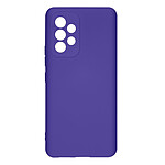Avizar Coque pour Samsung Galaxy A53 5G Silicone Semi-rigide Finition Soft-touch Fine  Violet