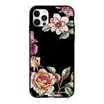 LaCoqueFrançaise Coque iPhone 12/12 Pro Silicone Liquide Douce Amour en fleurs