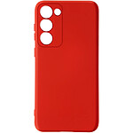 Avizar Coque pour Samsung Galaxy S23 Plus Silicone Semi-rigide Finition Douce au Toucher Fine  Rouge