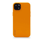 DECODED- Coque silicone antimicrobe pour iPhone 14 peche
