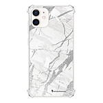 LaCoqueFrançaise Coque iPhone 12 mini anti-choc souple angles renforcés transparente Motif Marbre gris