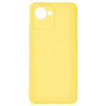 Avizar Coque pour Realme C30 Silicone Semi-rigide Finition Soft-touch  jaune