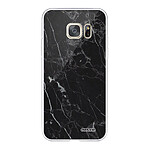 Evetane Coque Samsung Galaxy S7 360 intégrale transparente Motif Marbre noir Tendance