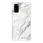 LaCoqueFrançaise Coque Samsung Galaxy S20 anti-choc souple angles renforcés transparente Motif Marbre gris