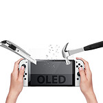 Subsonic - Ecran de protection en verre trempé pour console Nintendo Switch Oled