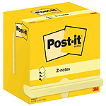 POST-IT Bloc-note adhésif Z-Notes, 127 x 76 mm, jaune