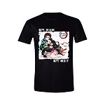 Demon Slayer Kimetsu no Yaiba - T-Shirt Take Cover - Taille M