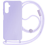 Avizar Coque Cordon pour Samsung Galaxy A05S Semi-Rigide Violet Clair