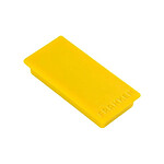 FRANKEN Paquet de 10 Aimants rectangulaire 50 x 23 mm Jaune