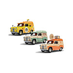 Wallace & Gromit - Coffret 3 véhicules 1/43 Austin A35 Van Collection - Cheese Please!, Top Bun