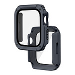 Avizar Protection Intégrale Verre Trempé Apple Watch Series 6 / 5 / 4 / SE 44mm Gris