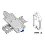 Sonoff Support Rail Din Pour Module Basic SON_RAILDINDR