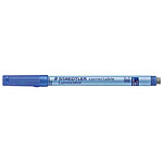 STAEDTLER Lumocolor marqueur non permanent correctable 305F Pointe Moy. 0,6mm Bleu x 10