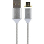 BigBen Connected Câble magnétique USB/micro USB Gris