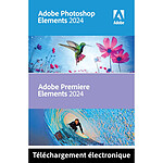 Adobe Photoshop Elements & Premiere Elements 2024 - Licence perpétuelle - 2 PC - A télécharger