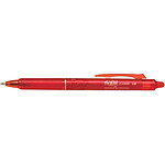 PILOT Stylo Roller FRIXION BALL CLICKER 10 Pointe Large Rouge