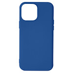 Avizar Coque iPhone 13 Pro Max Silicone Semi-rigide Finition Soft-touch bleu