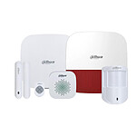 Dahua - Kit d'alarme IP Wifi - ARC3000H-03-FW2 Kit 3