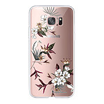 LaCoqueFrançaise Coque Samsung Galaxy S7 Edge 360 intégrale transparente Motif Fleurs Sauvages Tendance