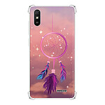 Evetane Coque Xiaomi Redmi 9A anti-choc souple angles renforcés transparente Motif Attrape rêve rose