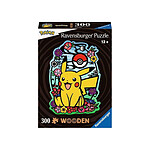 Pokémon - Puzzle en bois WOODEN Pikachu (300 pièces)