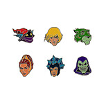 Les Maîtres de l'Univers - Pack 6 badges Characters
