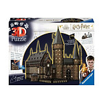 Harry Potter - Puzzle 3D Château de Poudlard : Grande Salle Night Edition (643 pièces)