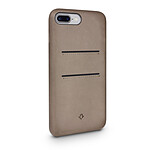 TWELVE SOUTH Relax Leather coque cuir avec porte carte pour iPhone 7+/8+  taupe