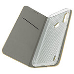 Avizar Étui pour Motorola Moto E7i Power Folio Porte-carte Fonction Support doré