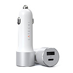 SATECHI Chargeur voiture 72W USB C PD Silver