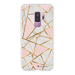 LaCoqueFrançaise Coque Samsung Galaxy S9 Plus 360 intégrale transparente Motif Marbre Rose Tendance