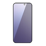 Avizar Protège écran pour iPhone 15 et 15 Pro Verre Trempé Anti-lumière Bleue Noir