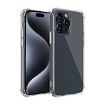 Evetane Coque iPhone 15 Pro Antichoc bords renforcés en Silicone transparente Motif