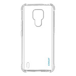 Avizar Coque Motorola Moto E7 Flexible Antichoc Coins Bumper Transparent