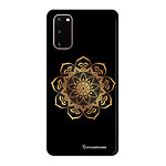 LaCoqueFrançaise Coque Samsung Galaxy S20 360 intégrale transparente Motif Mandala Or Tendance