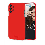 Jaym Coque pour Samsung Galaxy A32 5G Premium Soft Feeling Rouge