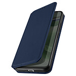 Avizar Etui folio Bleu Nuit Éco-cuir pour Samsung Galaxy Note 10