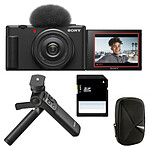 SONY Compact ZV-1F kit vlogger + Sac + SD 8 Go