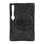 Avizar Coque Antichoc pour Lenovo Tab P11 Pro Gen 2, Hybride avec Bandoulière et Poignée Rotative  Noir